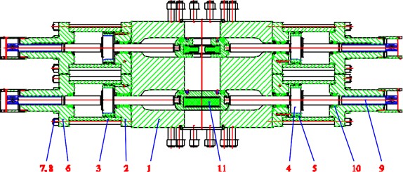 Hydraulic Workover Blowout Preventer, type RHW 02