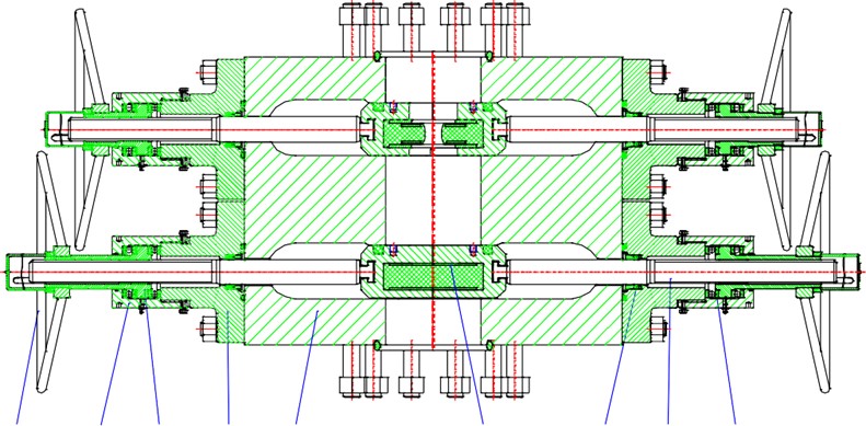 Manual Workover Blowout Preventer, type RMW 02